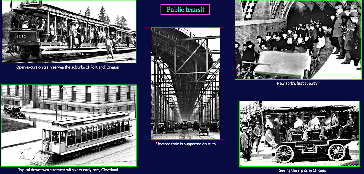 Urban transit, 1910